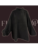 Pull manche bouffantes oversize