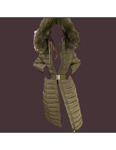 Doudoune hiver fourrée