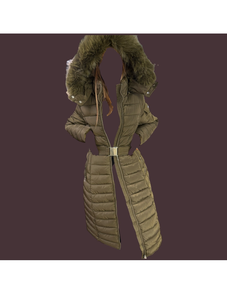 Doudoune hiver fourrée