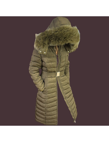 Doudoune hiver fourrée