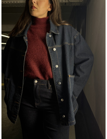 Veste en jean oversize
