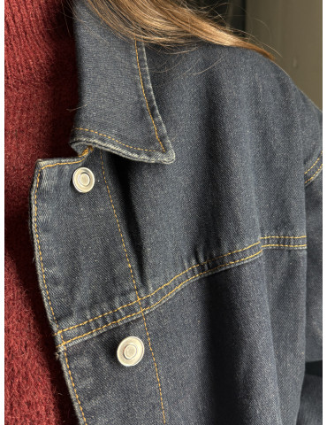 Veste en jean oversize