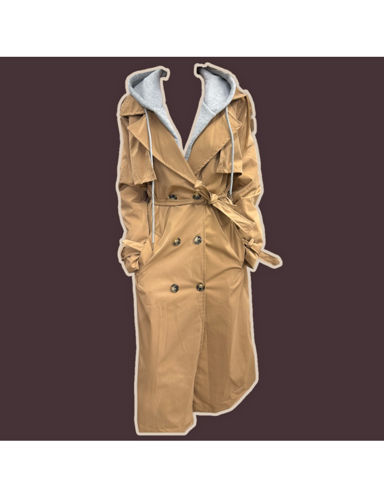 Trench à capuche